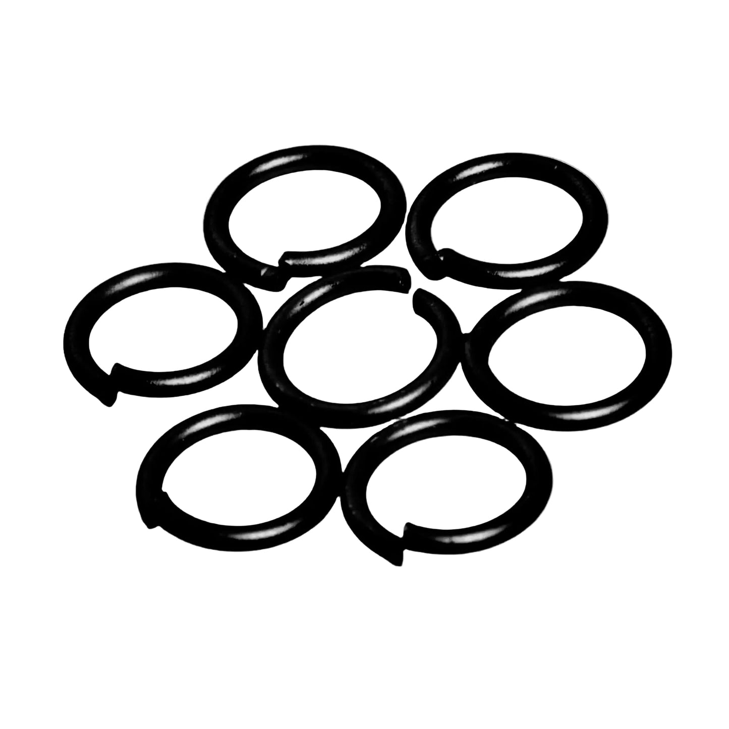 Jump Ring - 8mm 18 Gauge Wire Multiple Colors - 25g Packs (170pcs) J/R 8