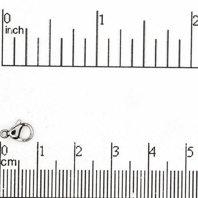 9mm x 5mm Lobster Claw Clasp - Made from Stainless Steel - Sold by the Piece - C101