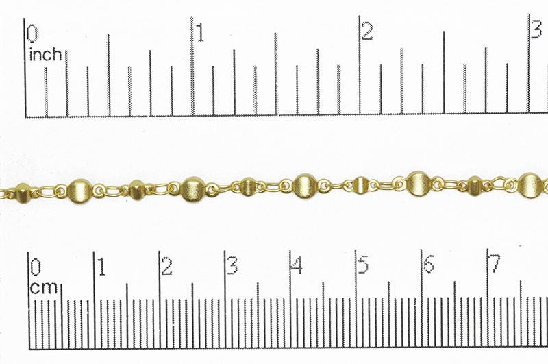 5.8mm x 2.5mm and 8mm x 3.7mm Specialty Chain Sold by The Foot - CH 836