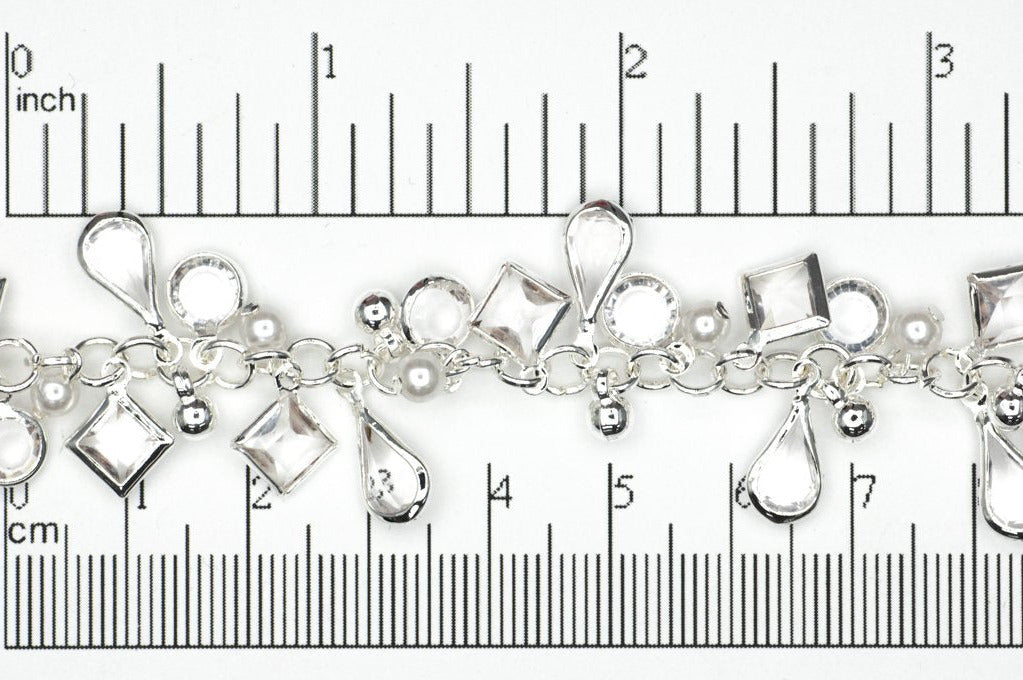 14mm Bauble Jewel Cable Specialty Chain Sold by The Foot - CH 906