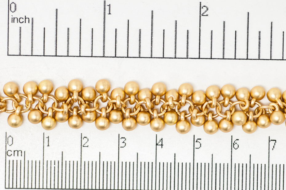 4mm Bauble Cluster Specialty Chain - Available in Multiple Colors - Sold by The Foot - CH 909