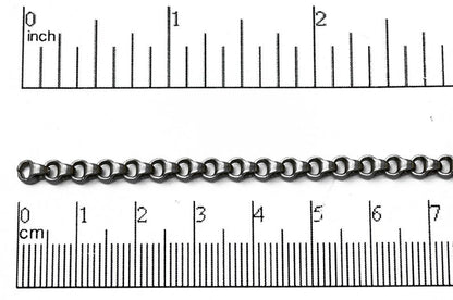 Bicycle Box Rolo Chain 5.5mm x 3.8mm available in Multiple Colors sold by the Foot - CH 802