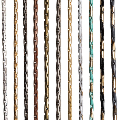 1.25mm Beading Chain - Available in Multiple Colors - Sold by The Foot - CH 874