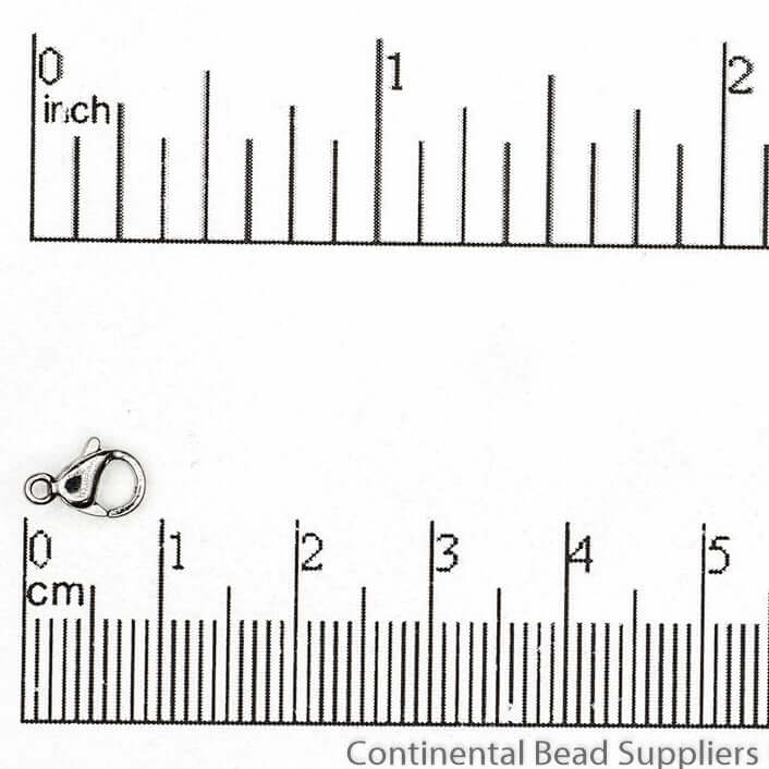 9mm x 5mm Lobster Claw Clasp - Made from Stainless Steel - Sold by the Piece - C101