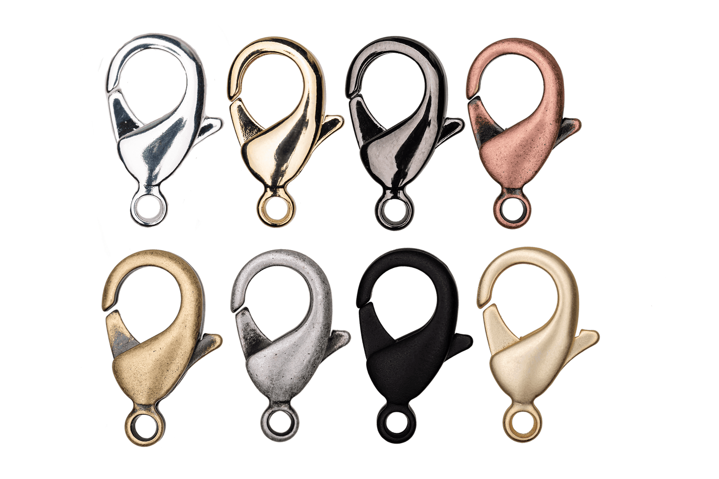 Lobster Claw Clasp XS Size - Measures 9mm x 5mm - Sold Individually - C901.