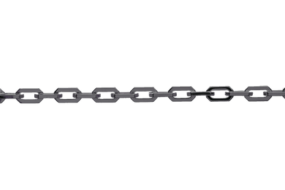 Cable Chain with Angular Brutalist Design - Measures 6mm x 10mm - Sold by the Foot - CH 2614