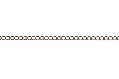 Curb Chain Size Small - Multiple Finishes Available - Measures 4mm - Sold by the Foot - CH 150