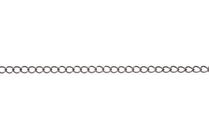 Curb Chain Size Small - Multiple Finishes Available - Measures 4mm - Sold by the Foot - CH 150
