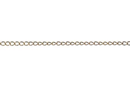 Curb Chain Size Small - Multiple Finishes Available - Measures 4mm - Sold by the Foot - CH 150