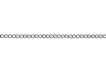 Curb Chain Size Small - Multiple Finishes Available - Measures 4mm - Sold by the Foot - CH 150