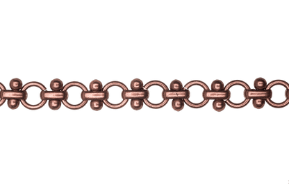 Cable Chain - 6.5mm - Available in Multiple Colors - Sold by the Foot - CH 152