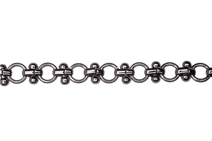 Cable Chain - 6.5mm - Available in Multiple Colors - Sold by the Foot - CH 152