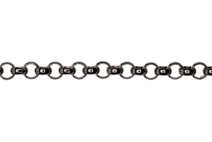 Rolo Belcher Chain - 7mm available in Multiple Colors sold by the Foot - CH 5