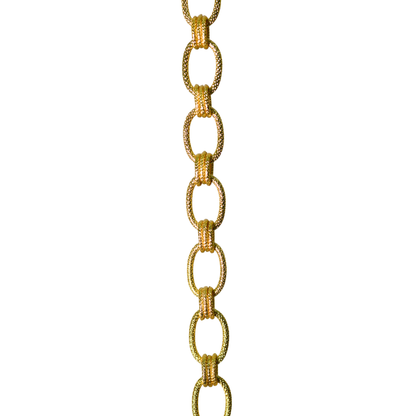 Cable Chain - 19mm x 12mm - Available in Multiple Colors - Sold by the Foot - CH 811
