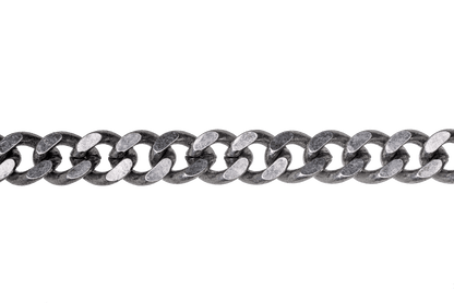 XL Cuban Link Curb Chain measures 12mm x 10mm available in Many Finishes sold by the Foot - CH 845