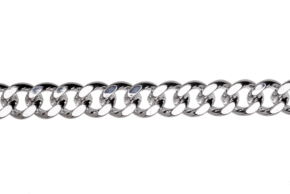 XL Cuban Link Curb Chain measures 12mm x 10mm available in Many Finishes sold by the Foot - CH 845