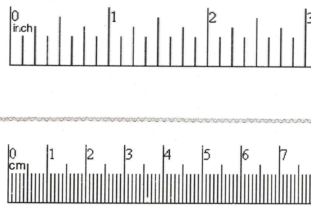 1mm Elegant Baby Rolo Chain sold by The Foot - CH 887