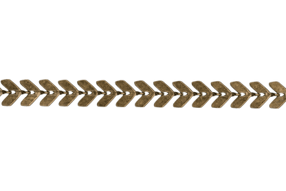 Chevron Herringbone Specialty Chain - Multiple Finishes Available - Measures 6.5mm - Sold by the Foot - CH 892