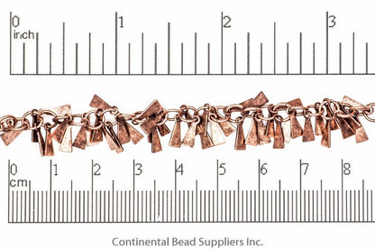 8mm Triangle Cluster Specialty Chain Sold by The Foot - CH 918
