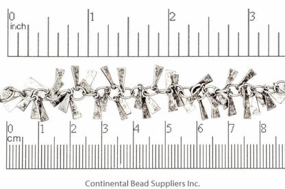 8mm Triangle Cluster Specialty Chain Sold by The Foot - CH 918