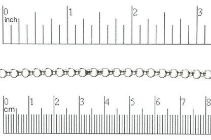 Bicycle Box Rolo Chain 5.5mm x 3.8mm available in Multiple Colors sold by the Foot - CH 802