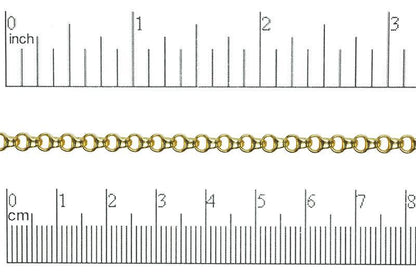Bicycle Box Rolo Chain 5.5mm x 3.8mm available in Multiple Colors sold by the Foot - CH 802