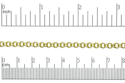 Bicycle Box Rolo Chain 5.5mm x 3.8mm available in Multiple Colors sold by the Foot - CH 802
