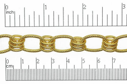 Cable Chain - 19mm x 12mm - Available in Multiple Colors - Sold by the Foot - CH 811