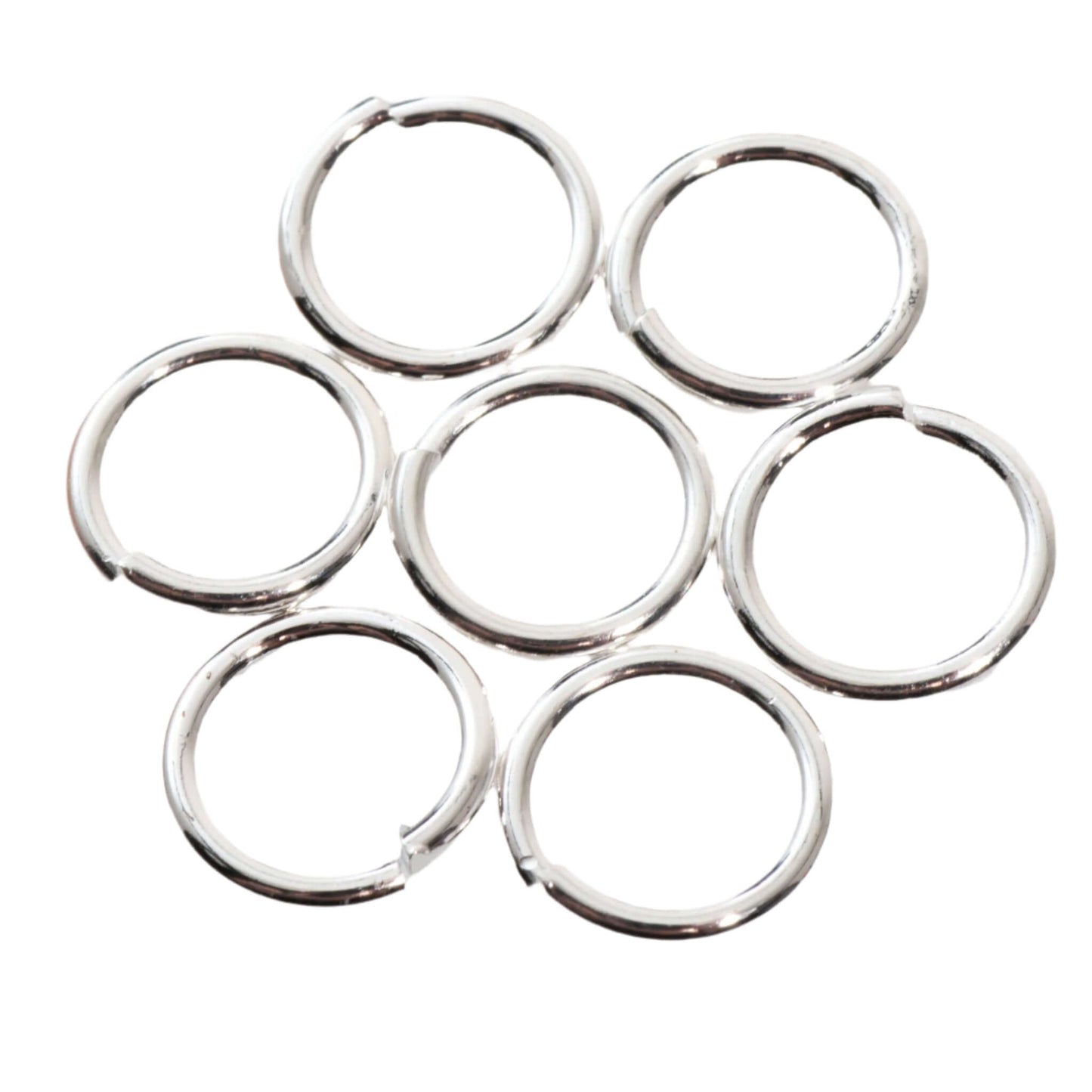 Jump Ring - 8mm 18 Gauge Wire Multiple Colors - 25g Packs (170pcs) J/R 8