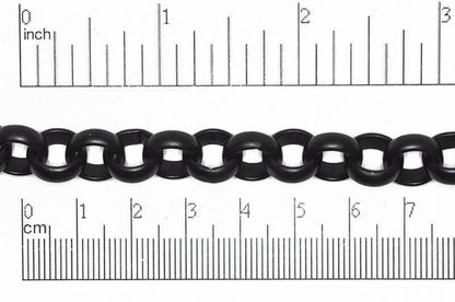 Rolo Belcher Chain XXL Size measures 11mm available in Multiple Finishes sold by the Foot - CH 864