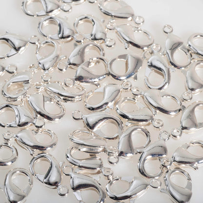 Lobster Claw Clasp - Small Size 12mm x 7mm - Multiple Finishes - Sold Individually - C902