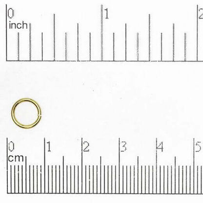 Jump Ring - 8mm 18 Gauge Wire Multiple Colors - 25g Packs (170pcs) J/R 8