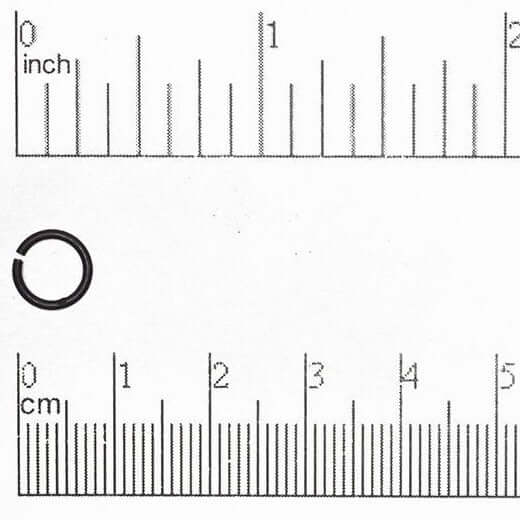 Jump Ring - 8mm 18 Gauge Wire Multiple Colors - 25g Packs (170pcs) J/R 8