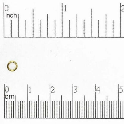 4mm 21g Jump Rings - Available in Multiple Colors - Sold in 25 Gram Packages (Approx. 700pcs) - JR4