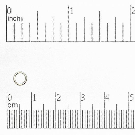 6mm 18 Gauge Closed Soldered Rings - Available in Multiple Finishes - Sold by the Gross - SOL/R6