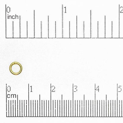6mm 18 Gauge Closed Soldered Rings - Available in Multiple Finishes - Sold by the Gross - SOL/R6