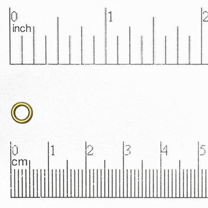 6mm 18 Gauge Closed Soldered Rings - Available in Multiple Finishes - Sold by the Gross - SOL/R6