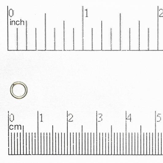 6mm 18 Gauge Closed Soldered Rings - Available in Multiple Finishes - Sold by the Gross - SOL/R6