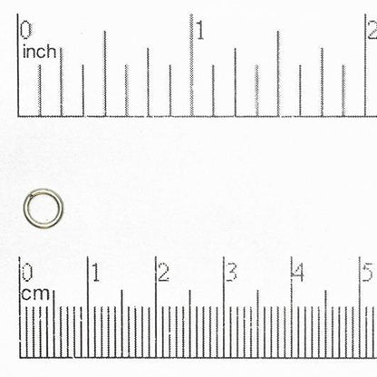 6mm 18 Gauge Closed Soldered Rings - Available in Multiple Finishes - Sold by the Gross - SOL/R6