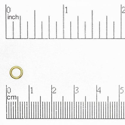 6mm 18 Gauge Closed Soldered Rings - Available in Multiple Finishes - Sold by the Gross - SOL/R6