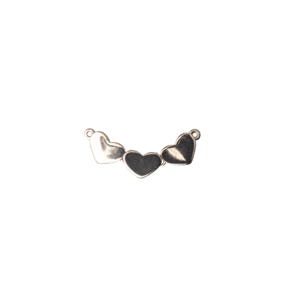 Hearts Charm Pendant Sold by the Piece - K140