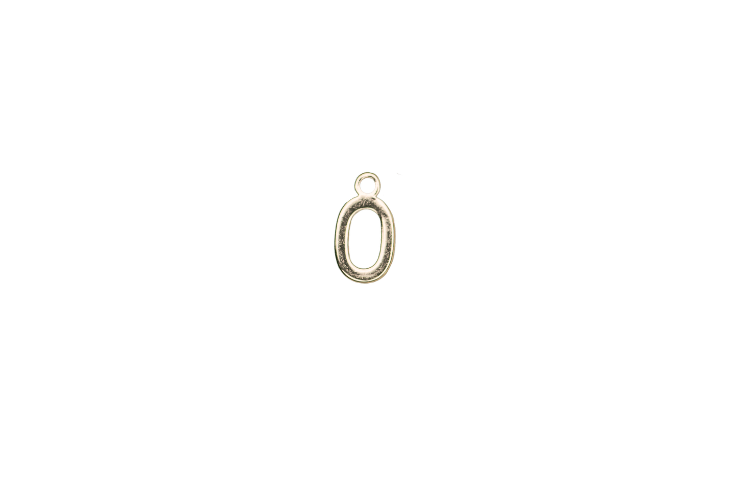8.5mm Letters of the Alphabet Charms - Available in Silver and Gold - Made of Solid Pewter - Sold Individually