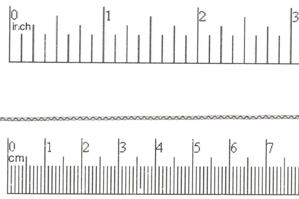 1mm Elegant Baby Rolo Chain sold by The Foot - CH 887