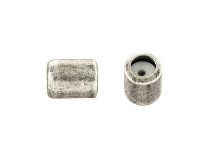 4mm x 5mm String-On Clasp Slide Beads with 1mm Silicone Grommet. Sold By The Piece. SOC/1