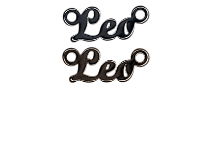 Sign of the Zodiac Charm Laser Cut Brass with 2 Loops - Z1