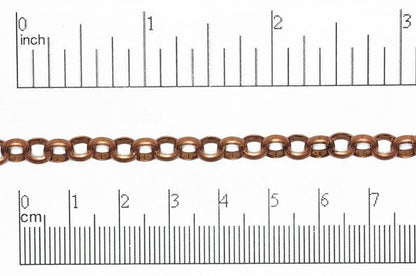 6mm Rolo Chain Sold by The Foot - CH 823