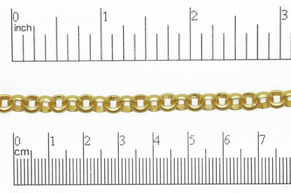6mm Rolo Chain Sold by The Foot - CH 823