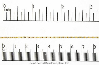 1.25mm Beading Chain - Available in Multiple Colors - Sold by The Foot - CH 874