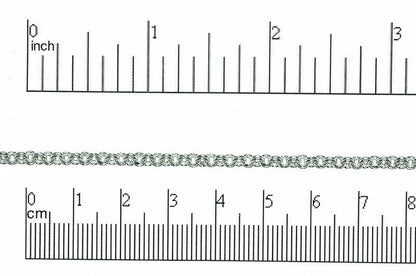 3mm Double Link Cable Chain Sold by The Foot - CH 885