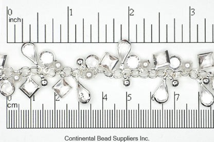14mm Bauble Jewel Cable Specialty Chain Sold by The Foot - CH 906